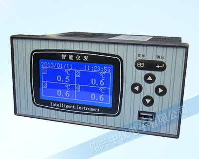 ZYW203RE藍屏無紙數據記錄儀